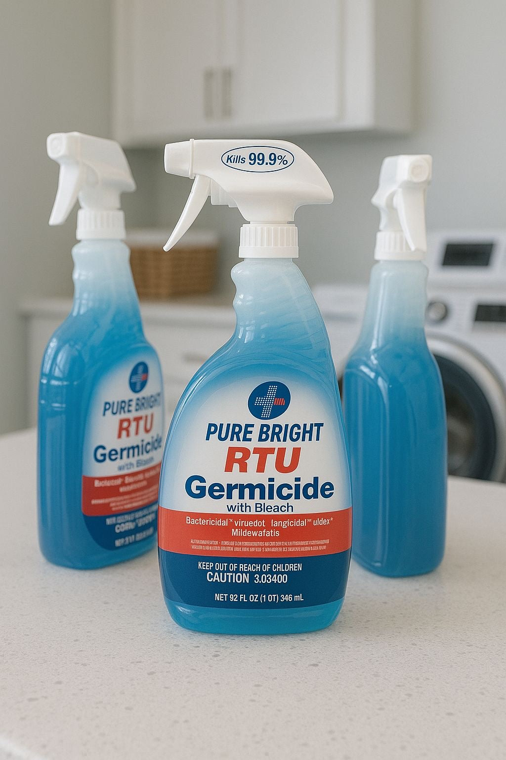 Pure Bright RTU Germicidal Cleaner – Kills Germs, Bacteria & Viruses – 32 oz Bleach Formul